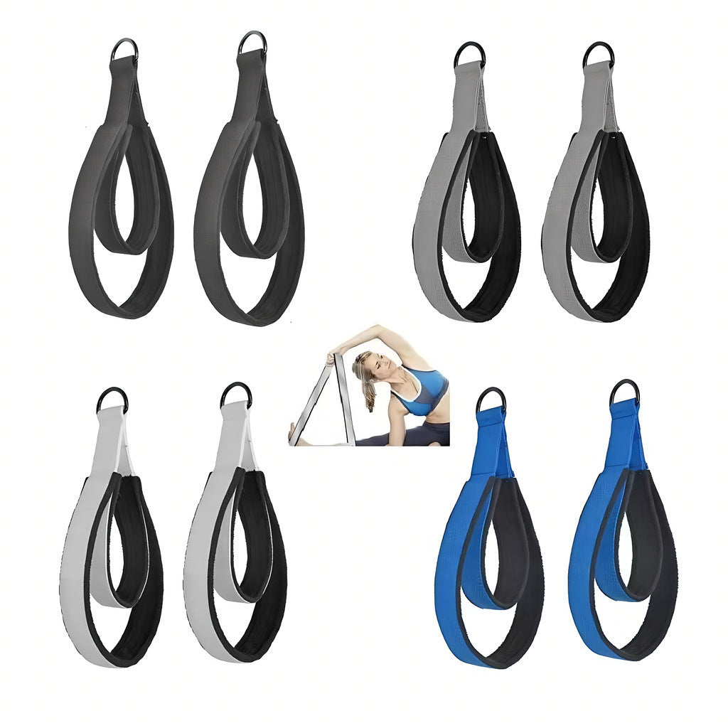 Double Ring Yoga Strap Ankle Wrist Shoulder Fitness Accessory
