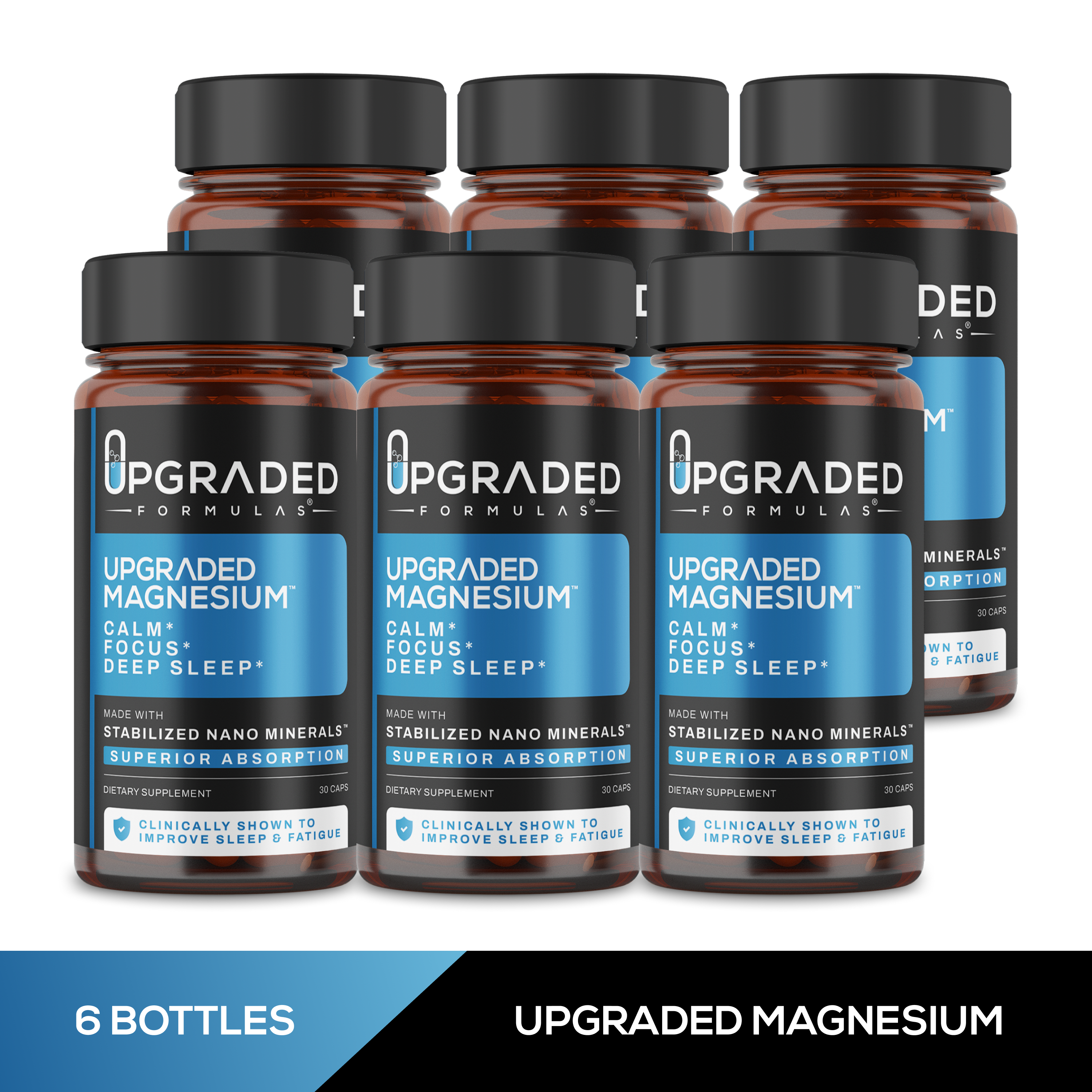 Upgraded Magnesium Supplement for REM and Deep Sleep Support
