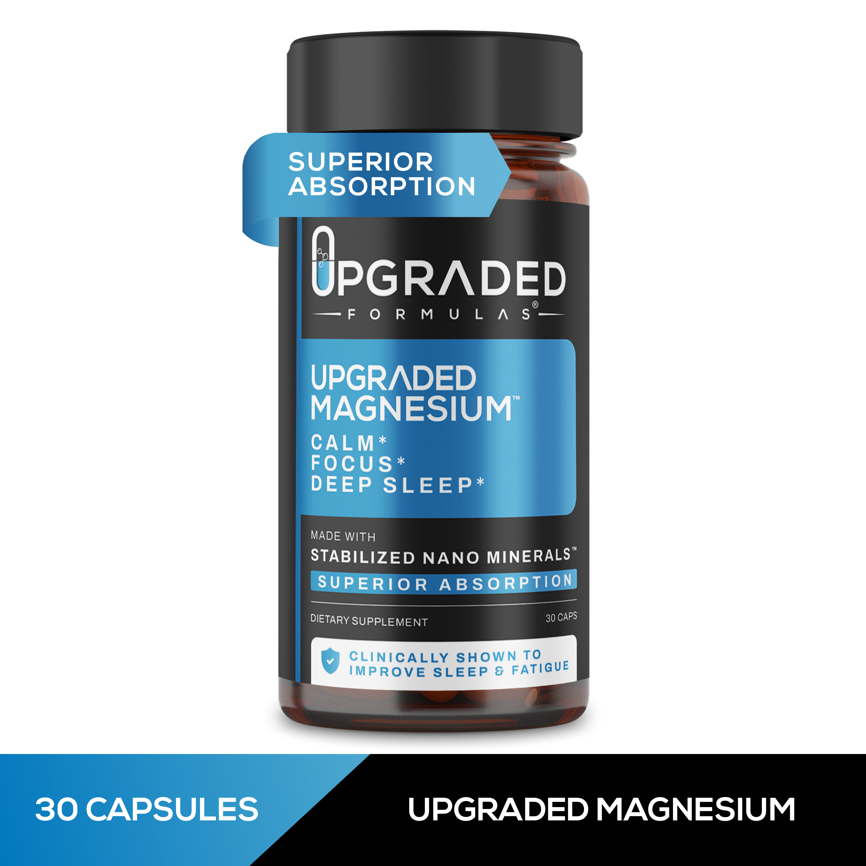 Upgraded Magnesium Supplement for REM and Deep Sleep Support