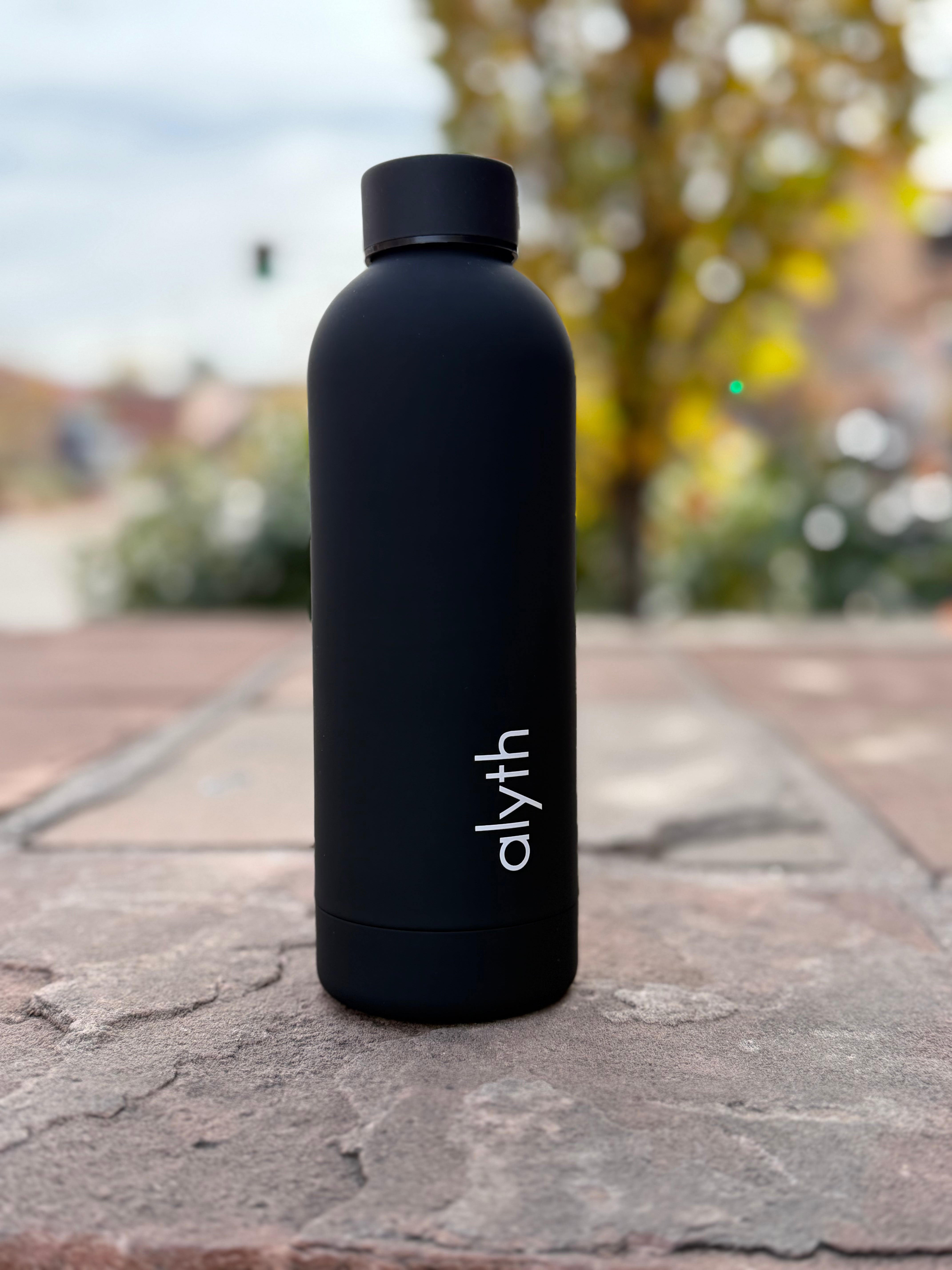 16oz Stainless Steel Insulated Water Bottle Leakproof Lid