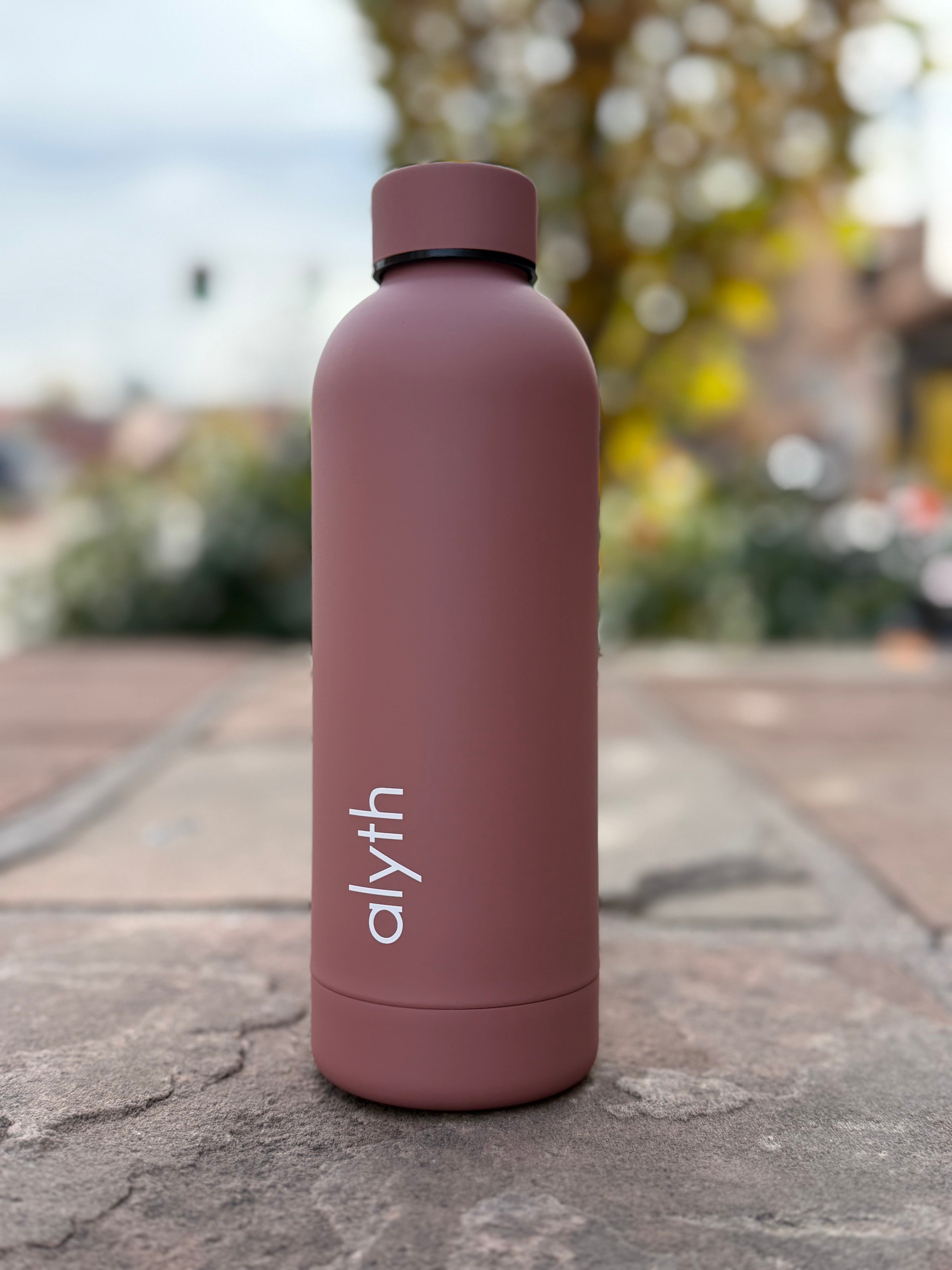 16oz Stainless Steel Insulated Water Bottle Leakproof Lid