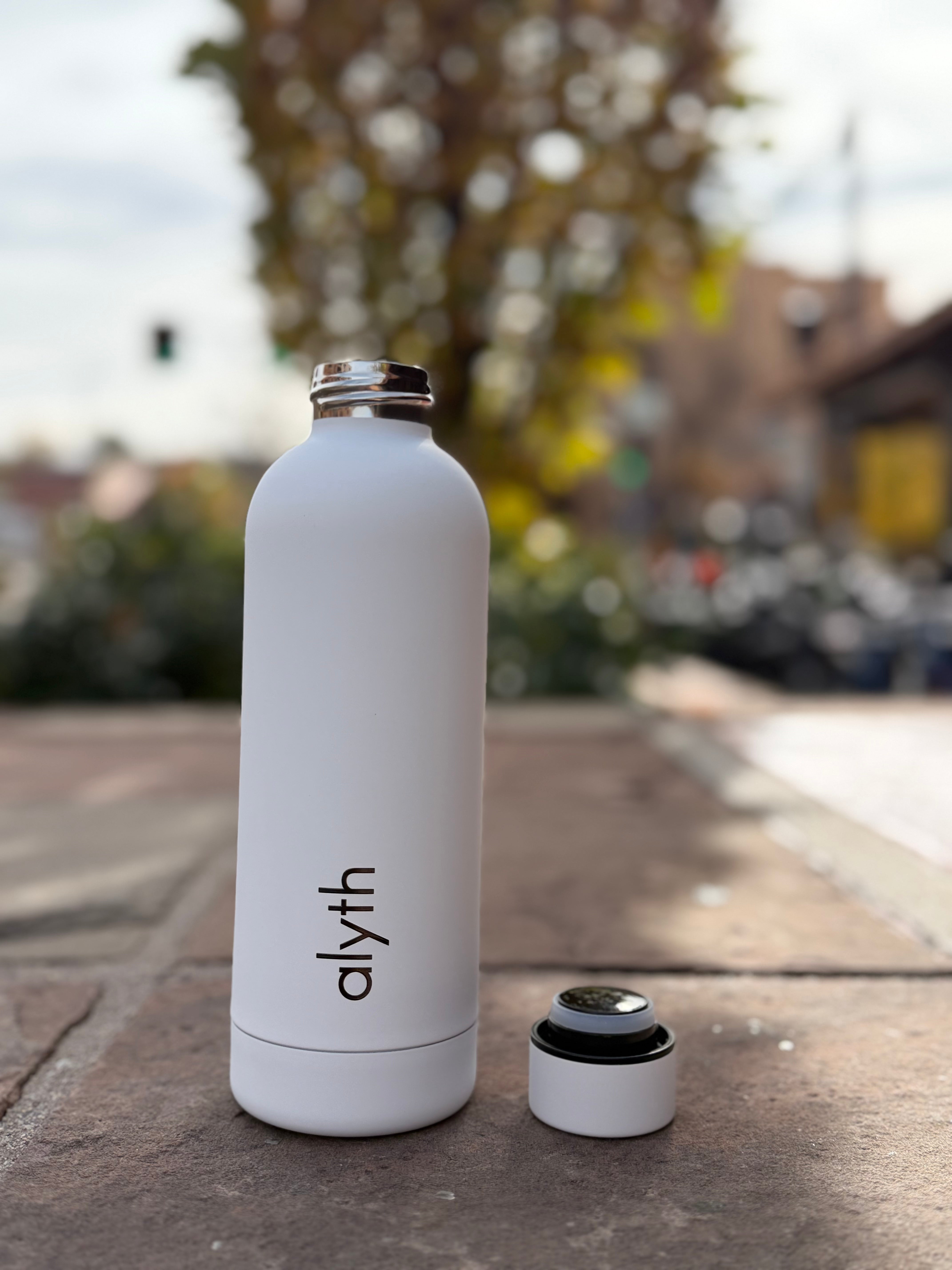 16oz Stainless Steel Insulated Water Bottle Leakproof Lid