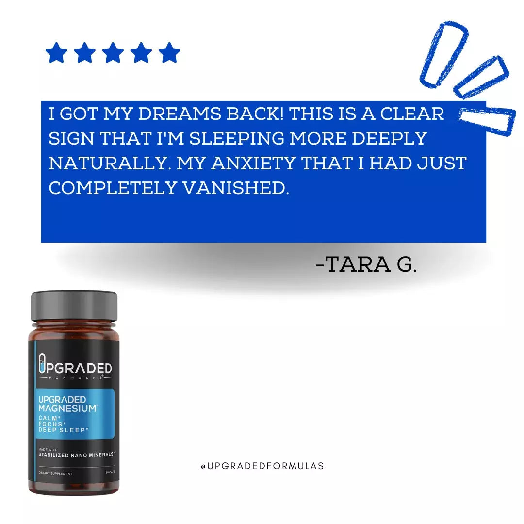 Upgraded Magnesium Supplement for REM and Deep Sleep Support