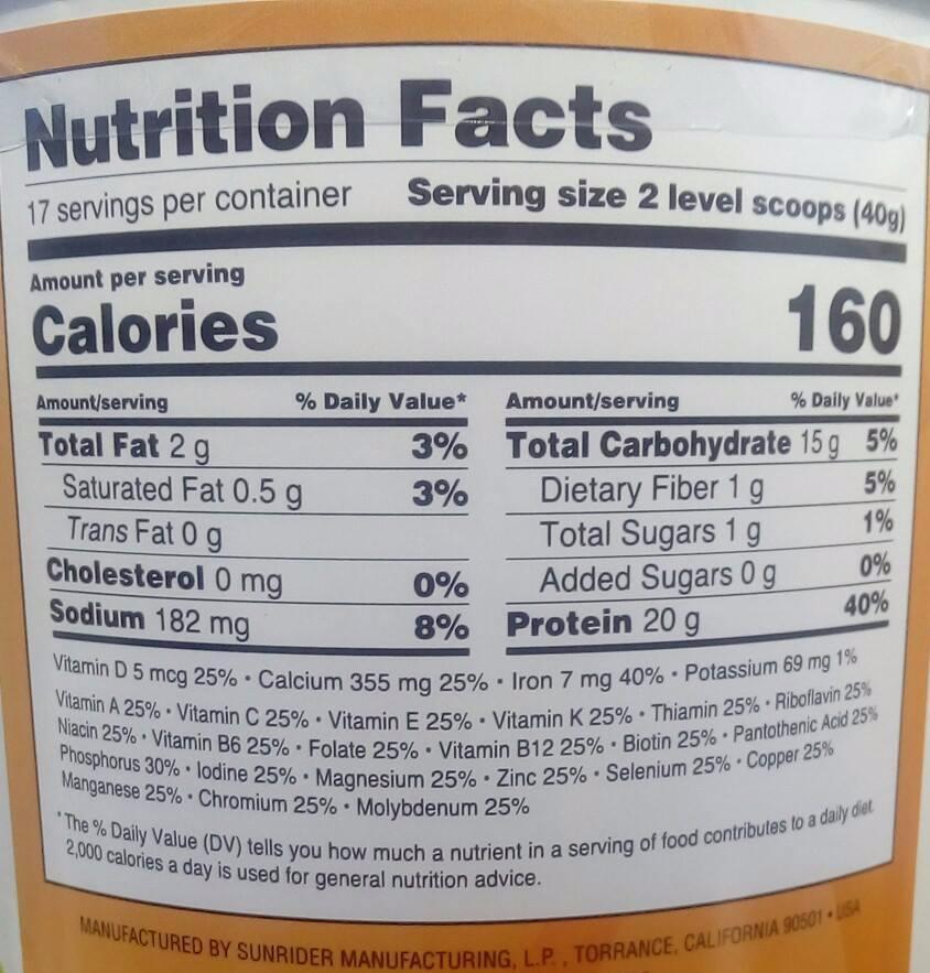 NOW AVAILABLE SunFit Protein Plus - Unique Protein Powder