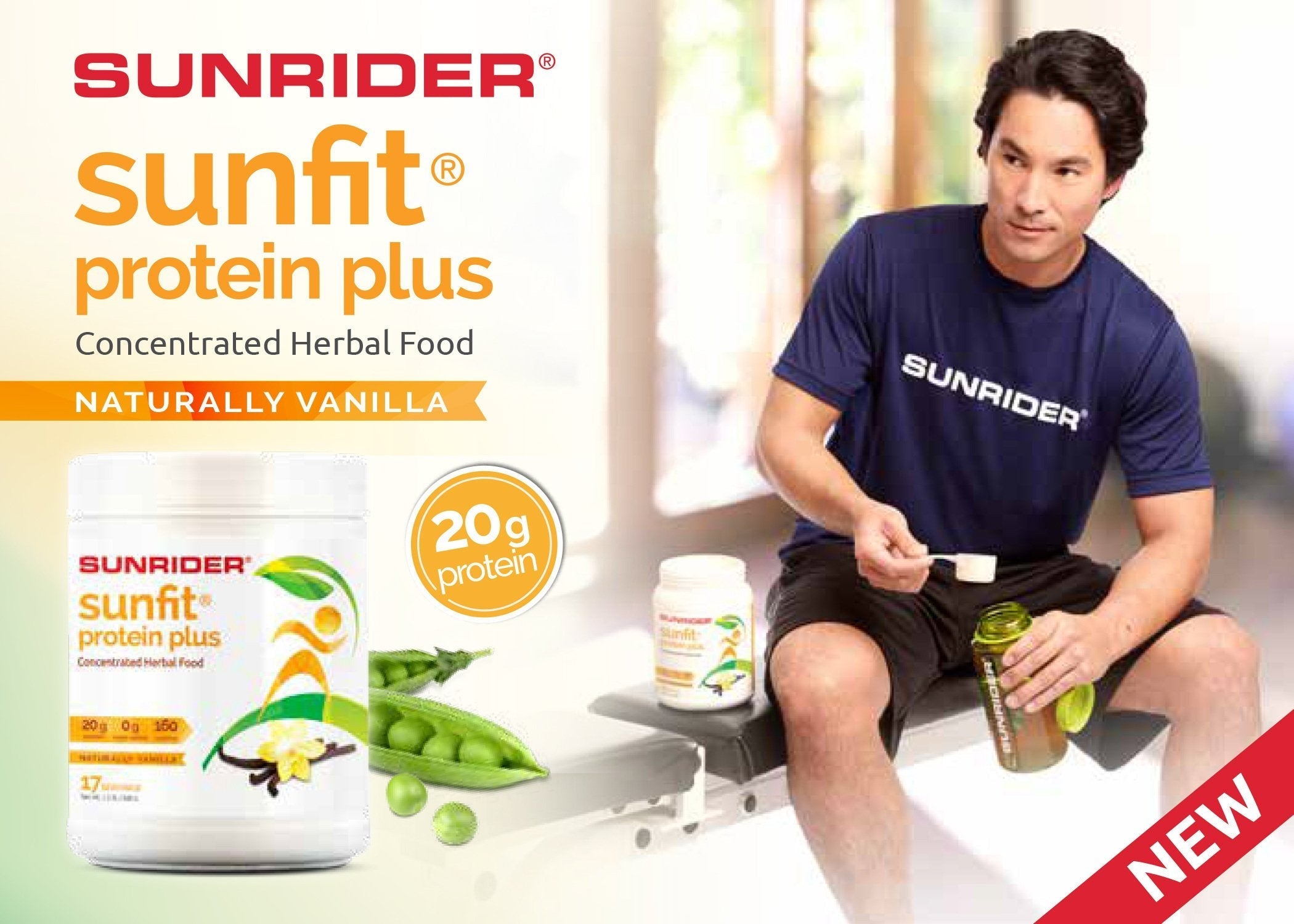 NOW AVAILABLE SunFit Protein Plus - Unique Protein Powder